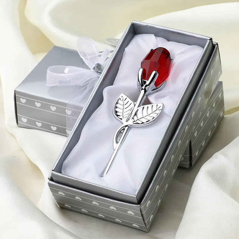 Crystal Metal Rose Valentine's Day